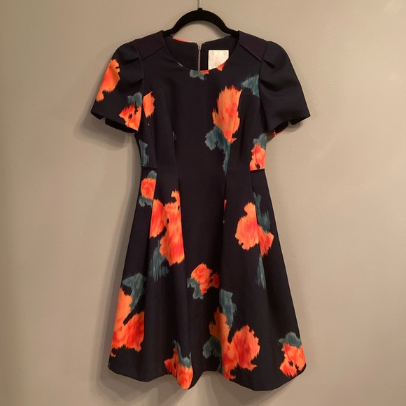 [Anthropologie] McGinn Poppy Palate Dress, Size 0 - Picture 3 of 12